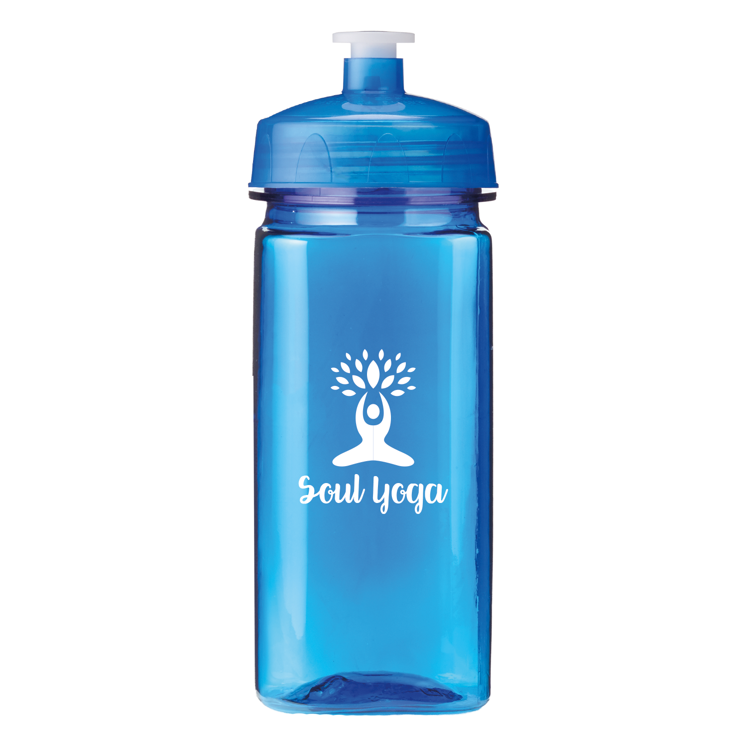 16 Oz. PolySure Squared Up Sports Water Bottle 7
