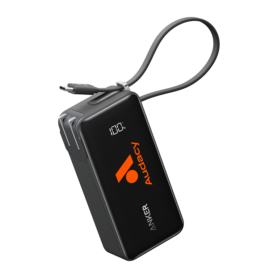 Anker Power Bank (10K, Fusion, Built-In Cable) 3