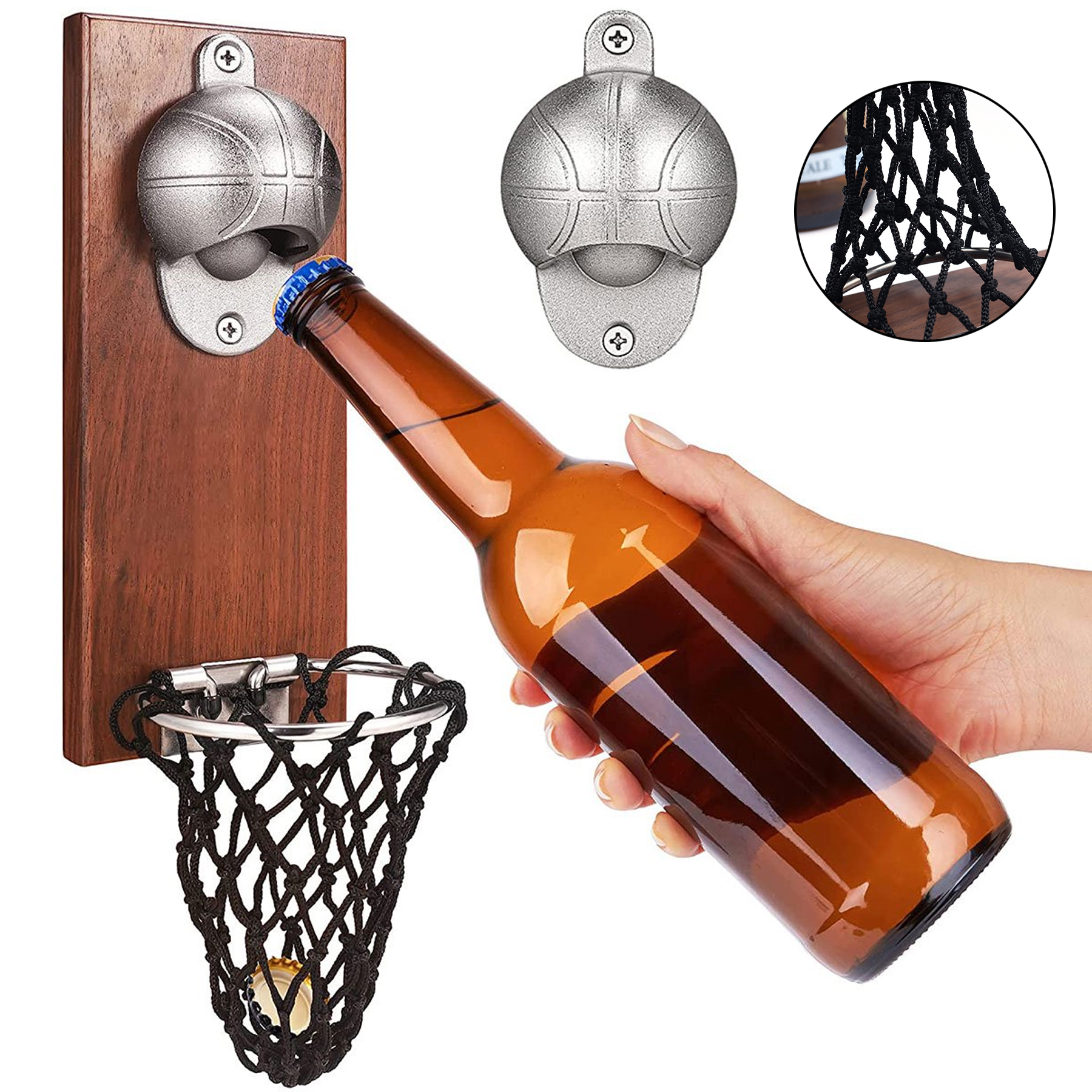 Magnetic Wall Mounted Bottle Opener 2
