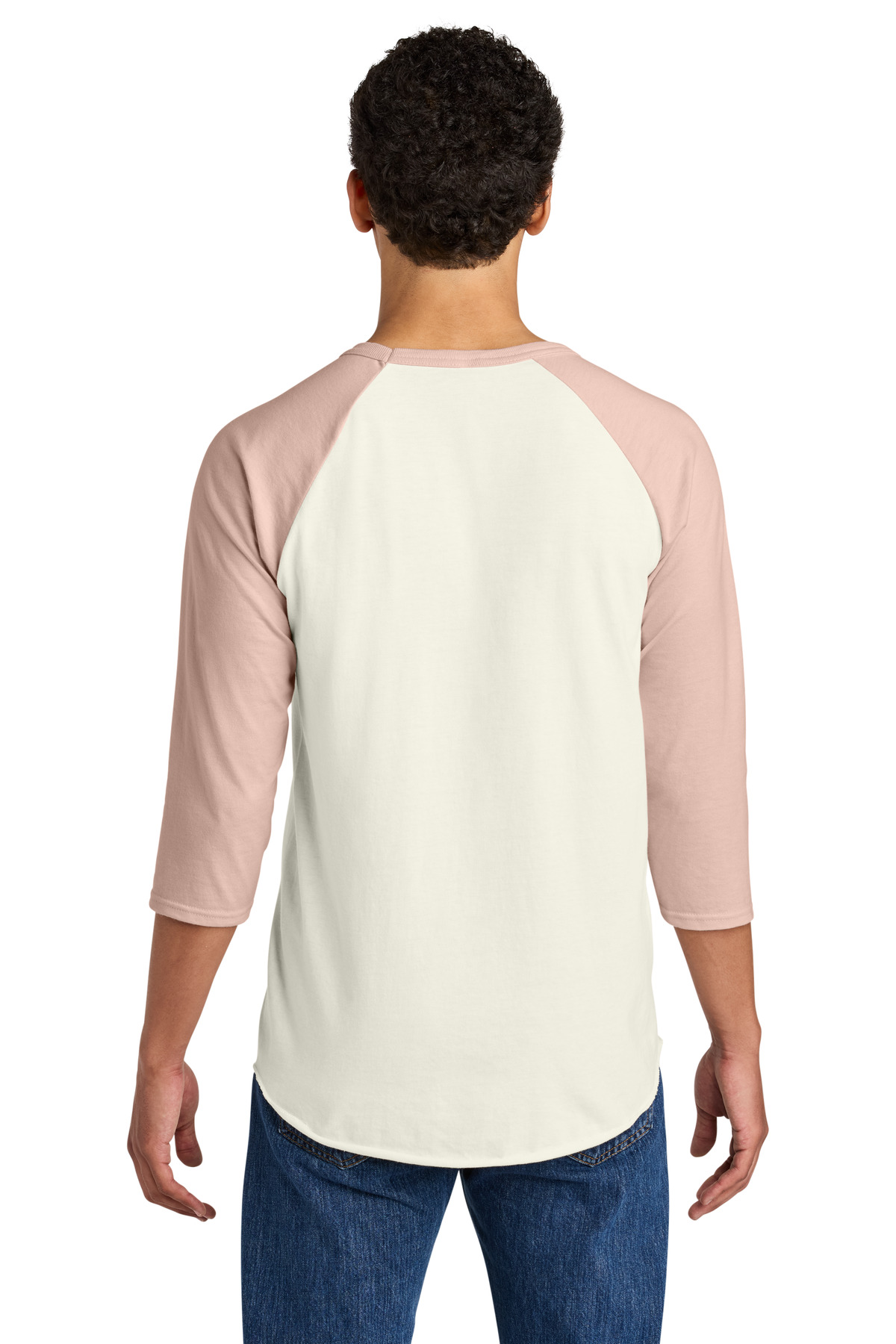 Jerzees Unisex Premium Blend Combed Ring Spun 3/4-Sleeve Raglan 560R 54
