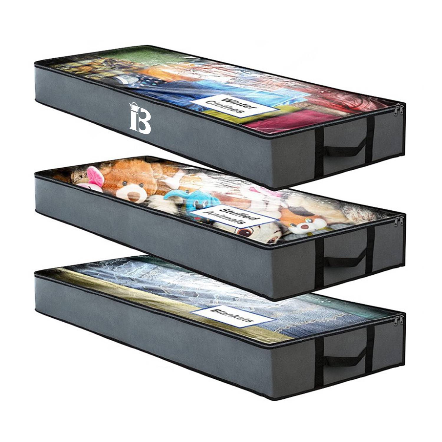 Thickened Non-Woven Fabric Blanket Clothing Storage Bag