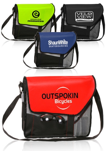 Slant Top Non-Woven Messenger Bag 2