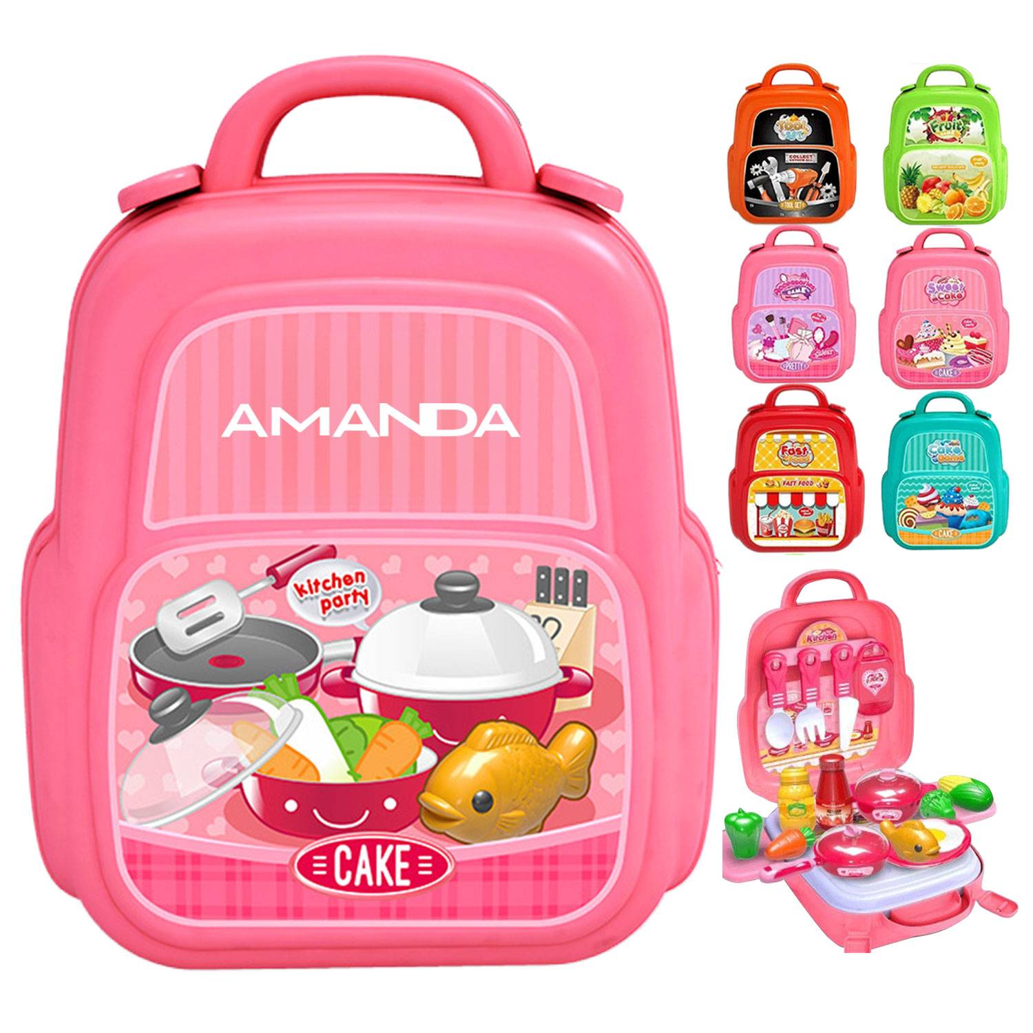Pretend Play Backpack Tool Toy Set