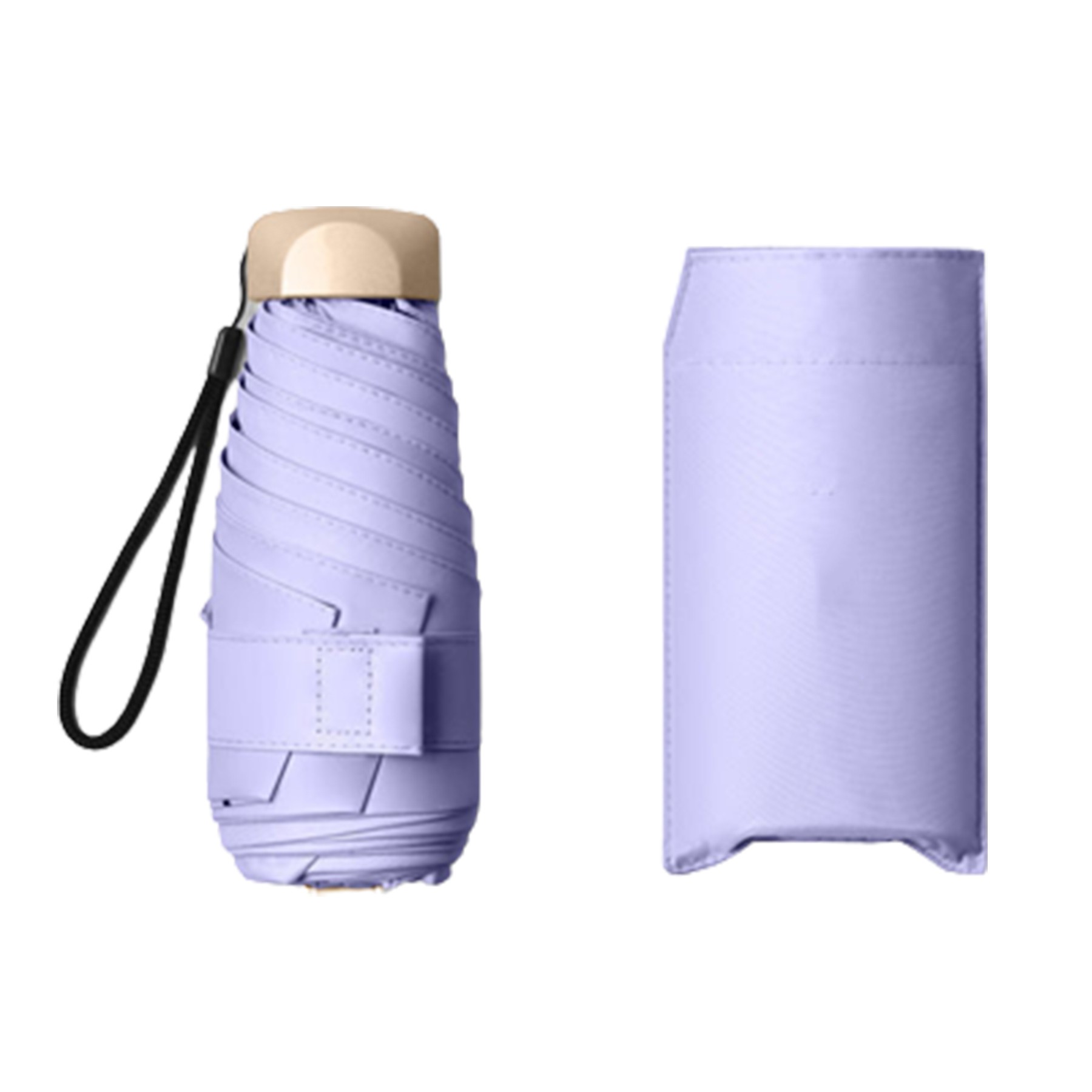 20-Inch 5-Fold Portable Folding Umbrella 6