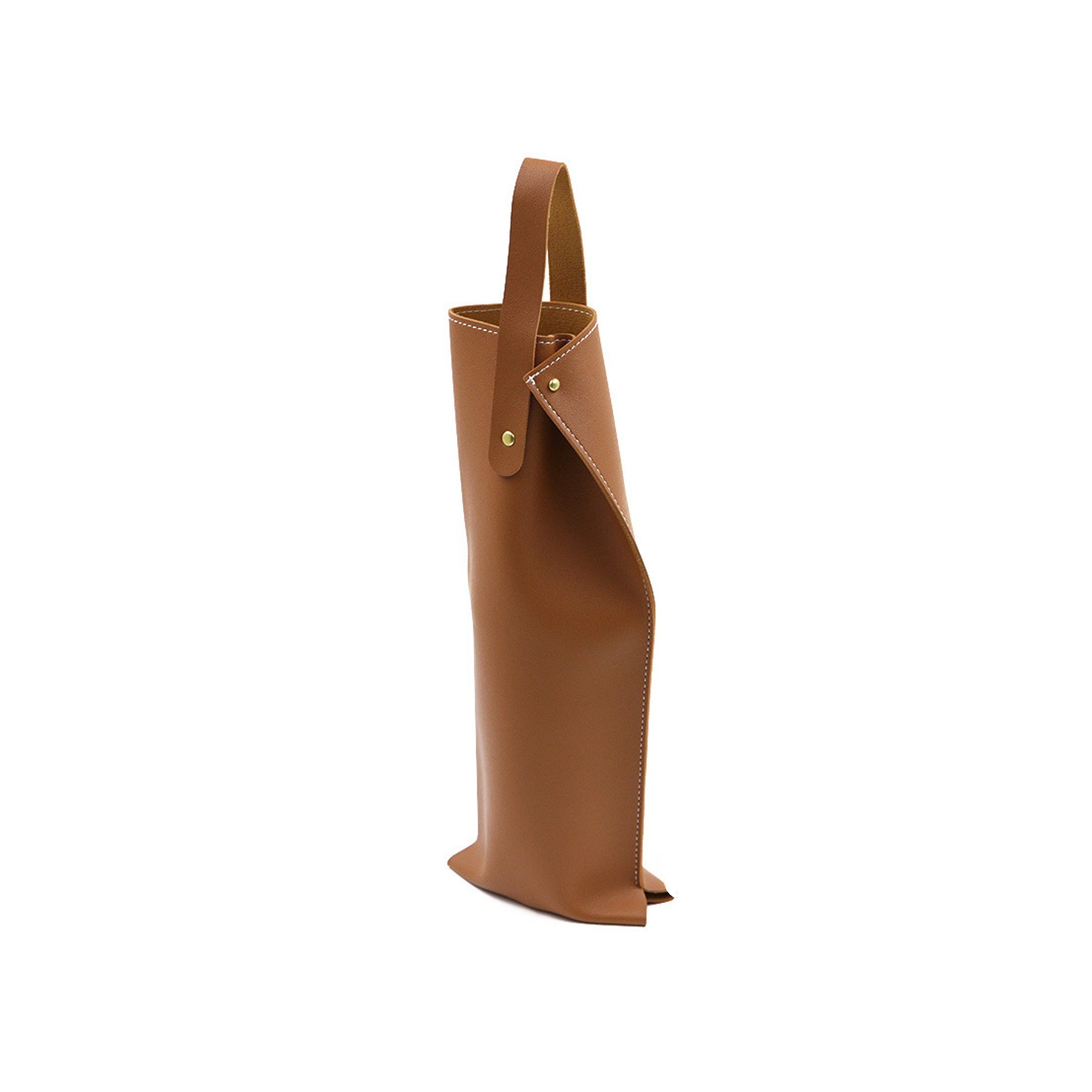 Single pack Leather Portable Wine Packaging Bag 4