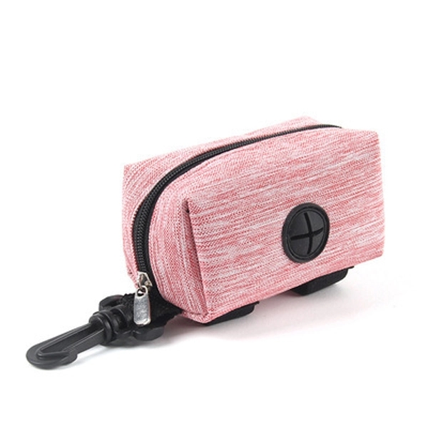 Custom Dog Poop Waste Bag Holder & Attached Zipper Dispenser 8