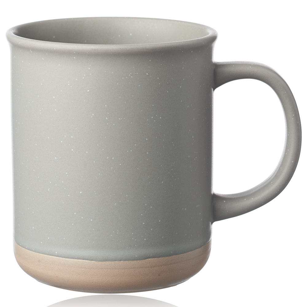 13.5 oz. Aurora Speckled Clay Coffee Mugs 11