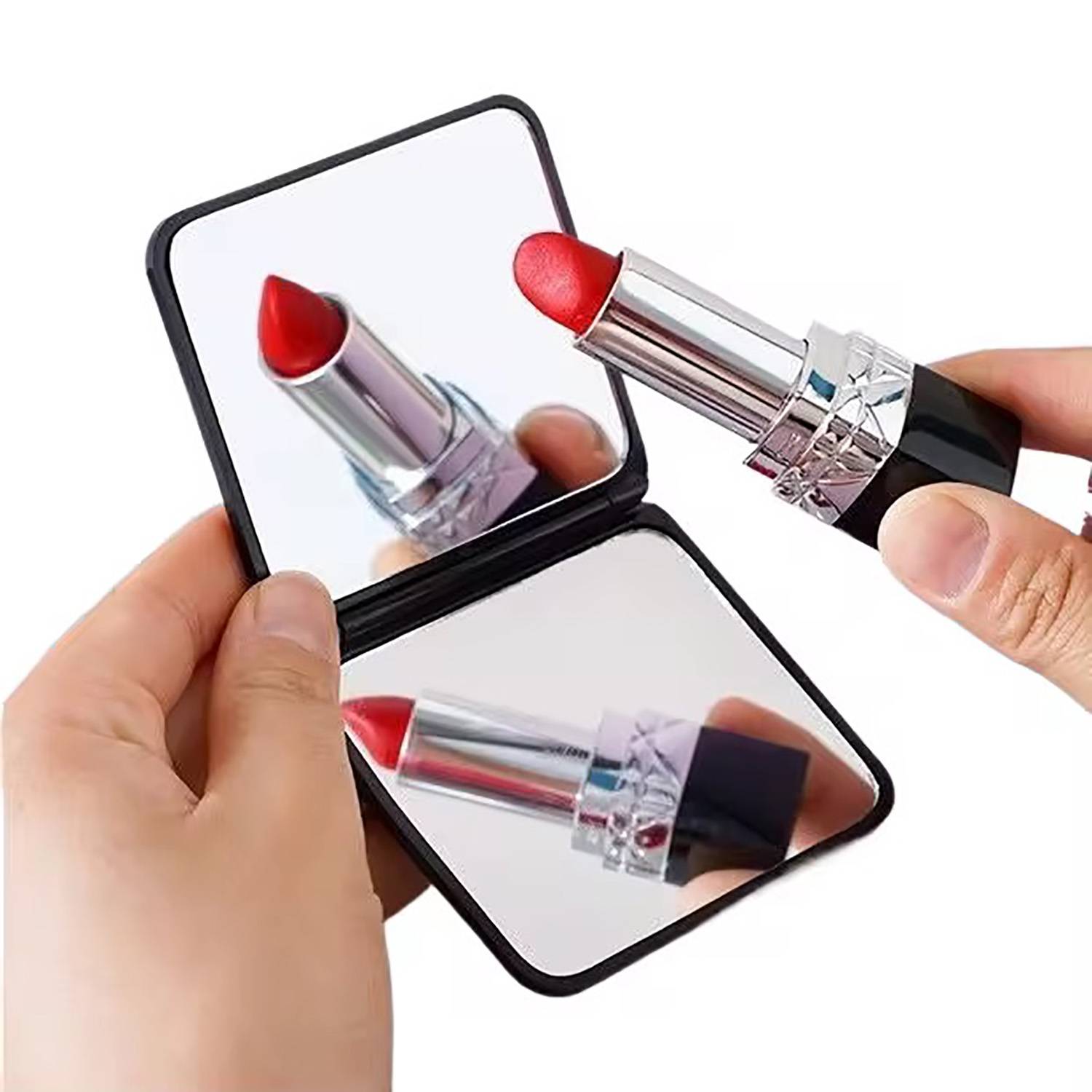 Mini Folding Double Sided Makeup Mirror 8