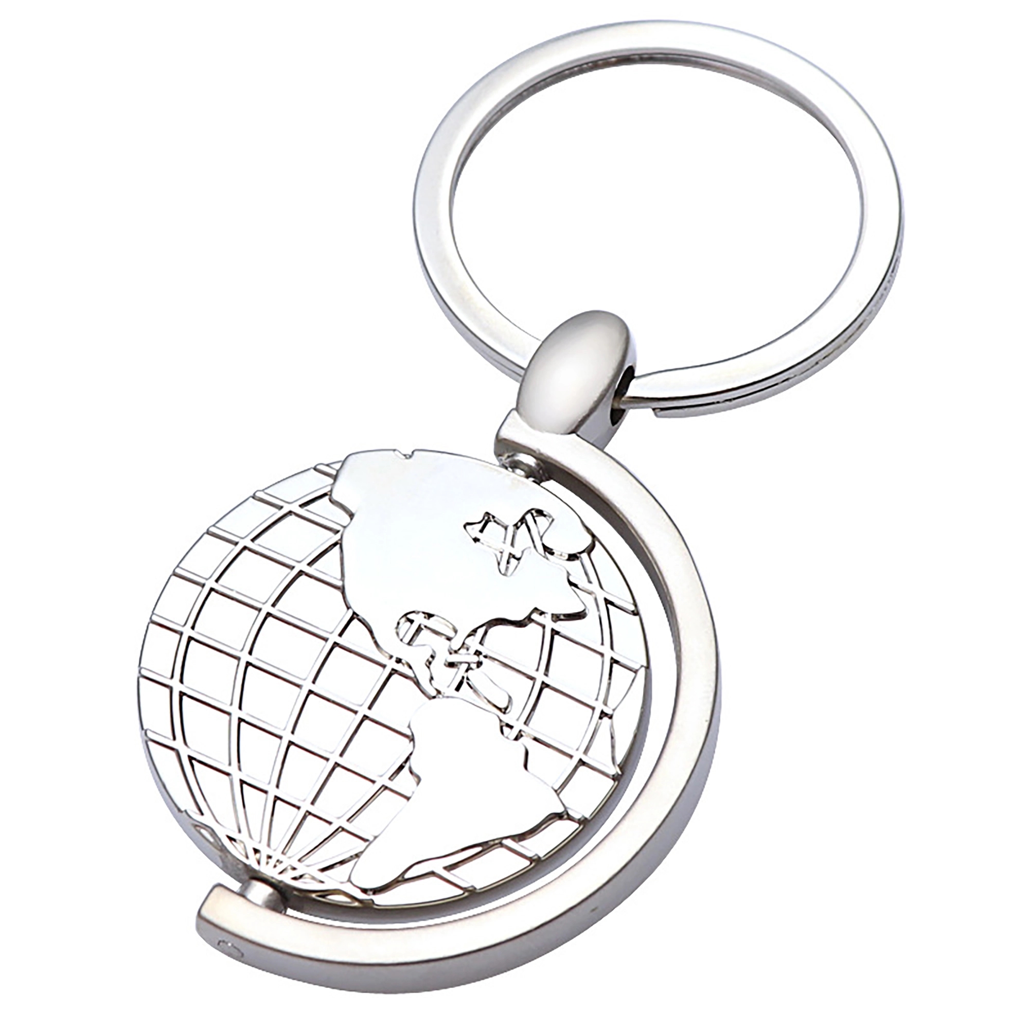 Rotating Globe Keychain 2