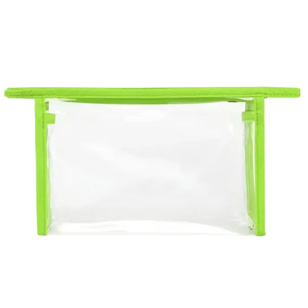 Clear Travel Toiletry Pouch 7.5x5 3