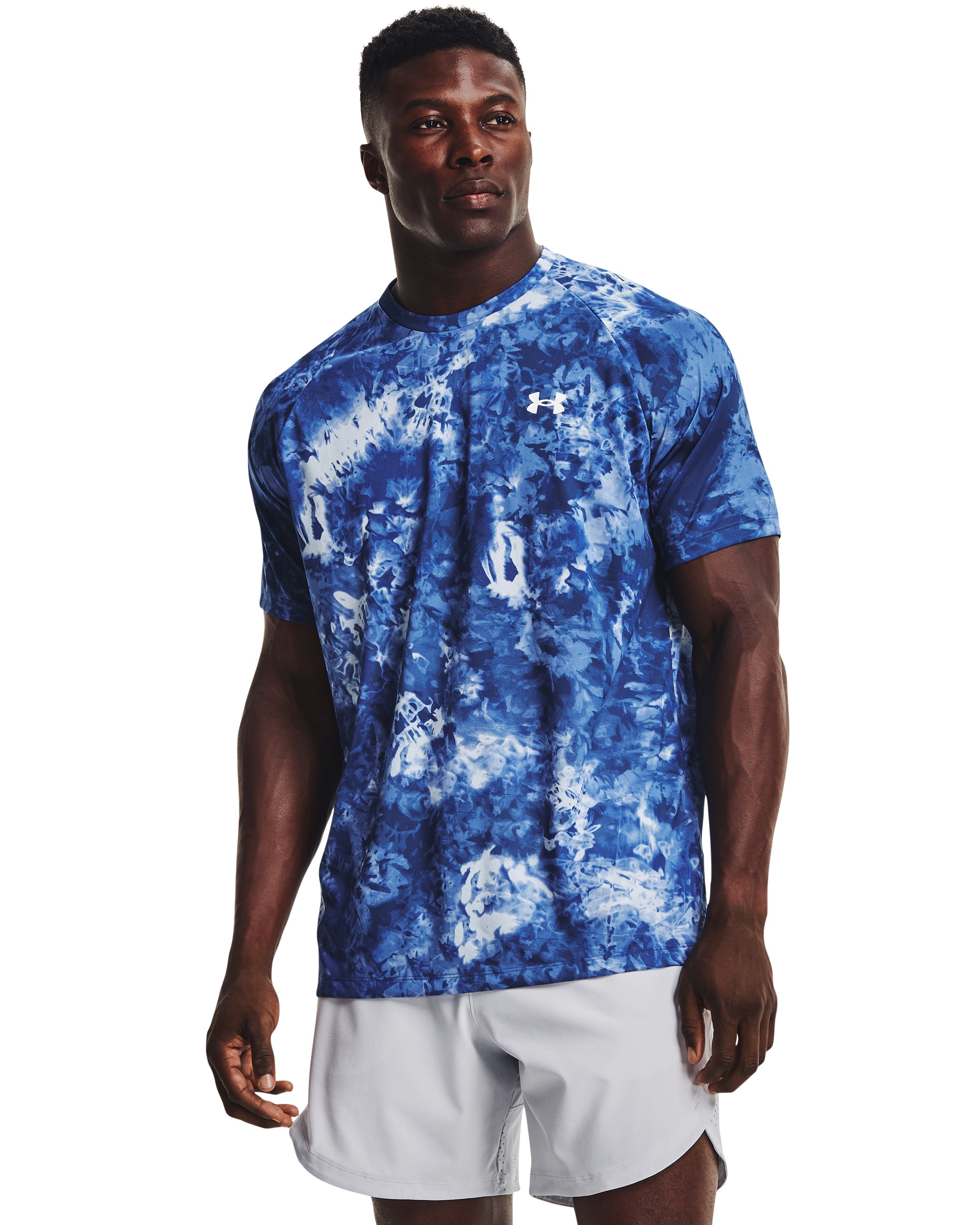 Men's UA Tech 2.0 Cloud Dye Short Sleeve 2
