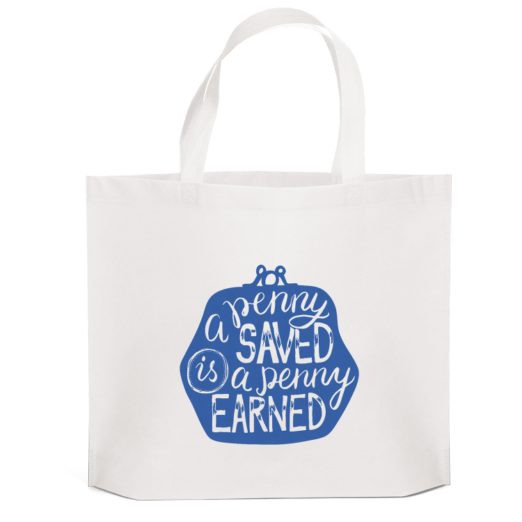 Thrifty™- Budget Tote - Screen Print 18