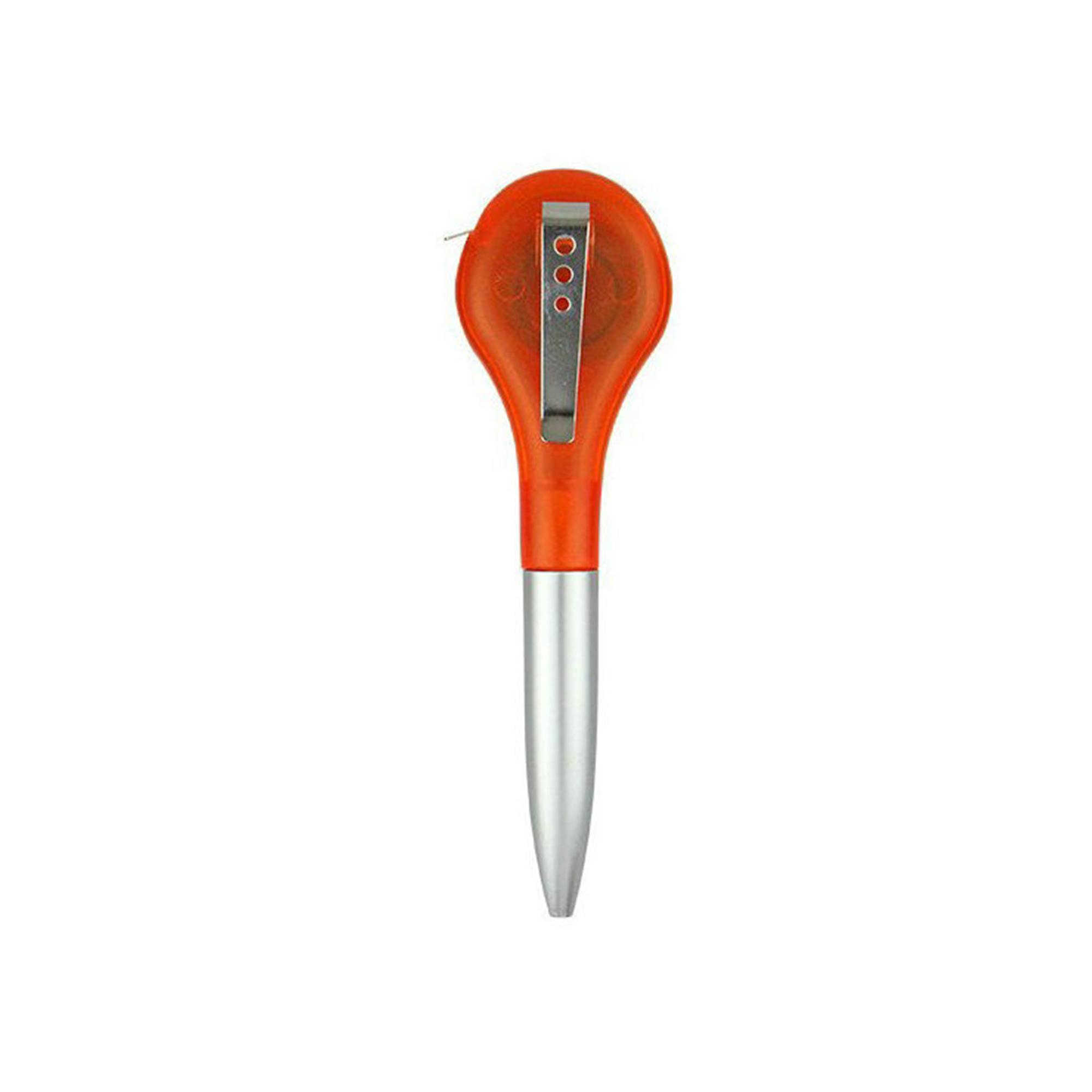 Plastic Twist Ballpoint Pen With Built In Tape Measure 8