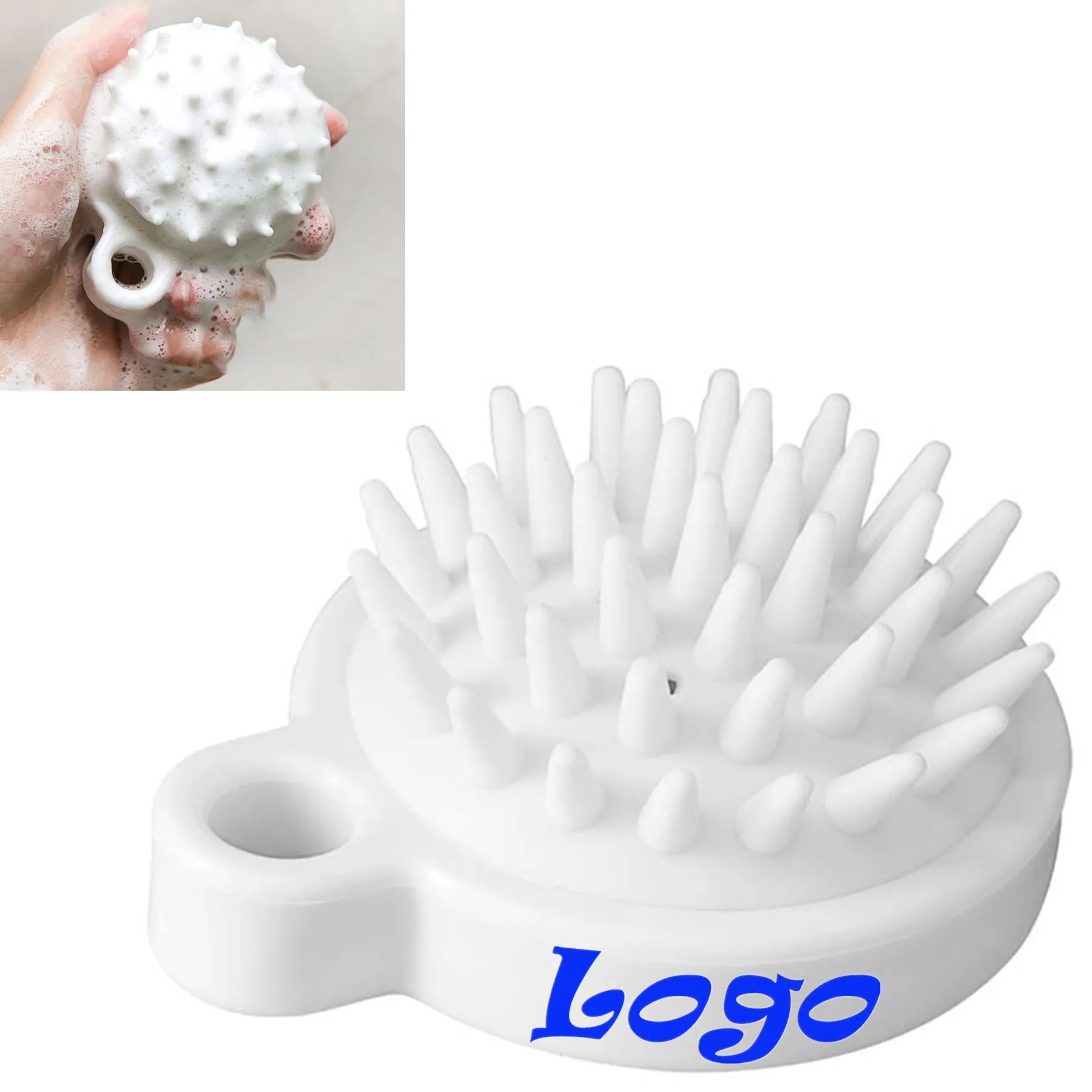 Silicone Hair Massager Brush 2