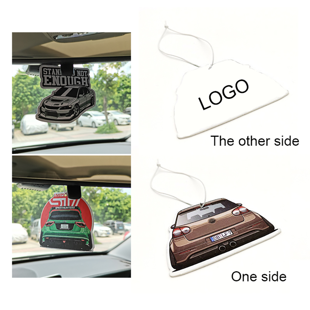 Custom Shape Perfume Car Air Freshener 4
