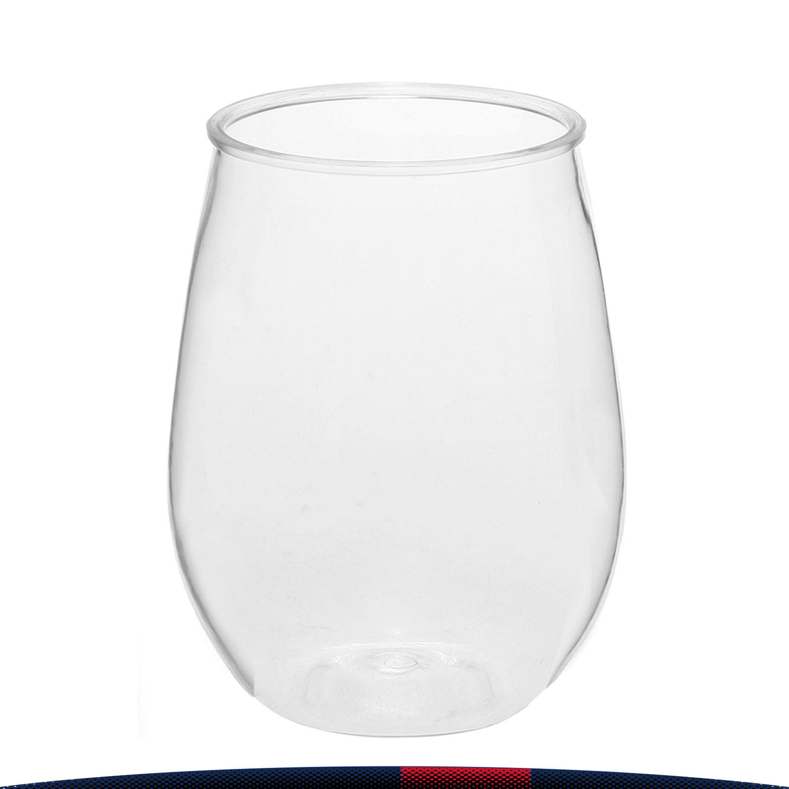 10 oz. Plastic Stemless Glasses 1