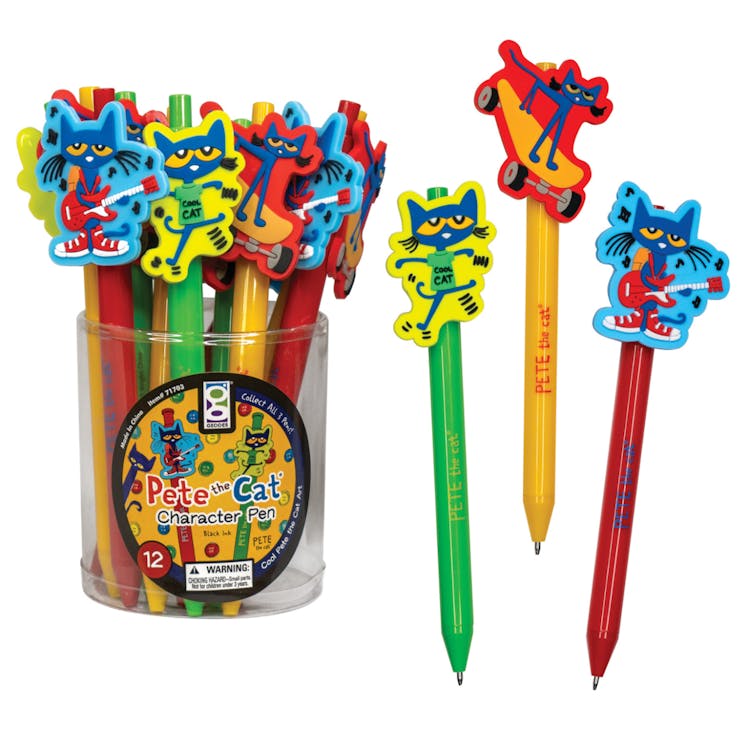 Pete the Cat Character Pens - Black Ink 1