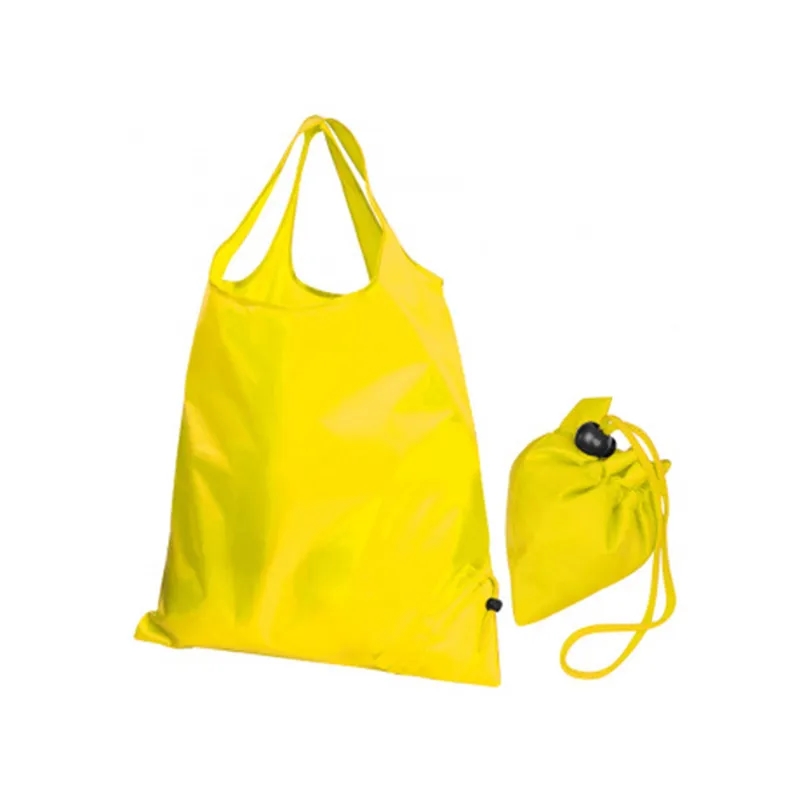 190T Polyester Reusable Grocery Bags with Storage Pouch 4