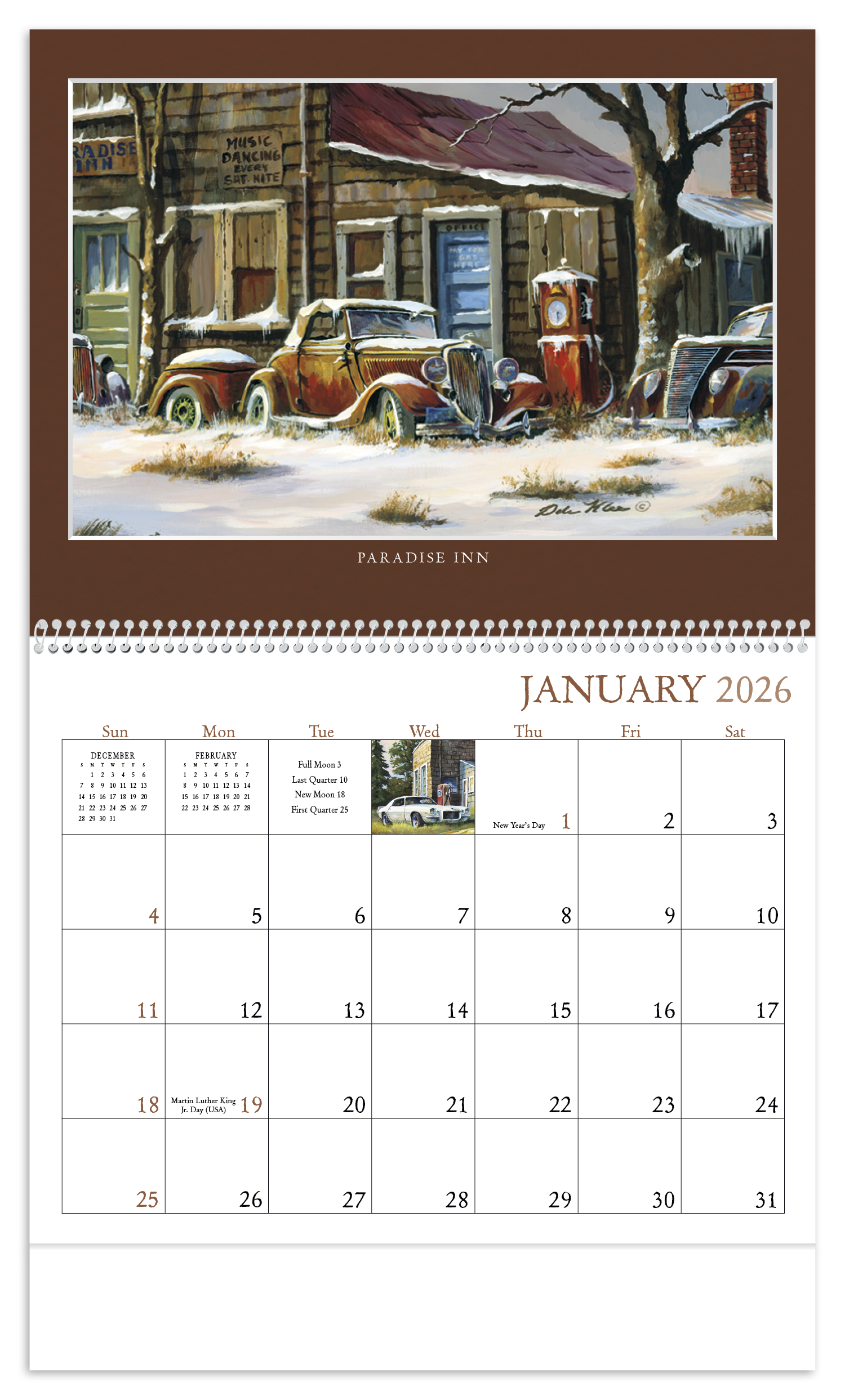 Triumph® Calendars Junkyard Classics by Dale Klee Calendar 27