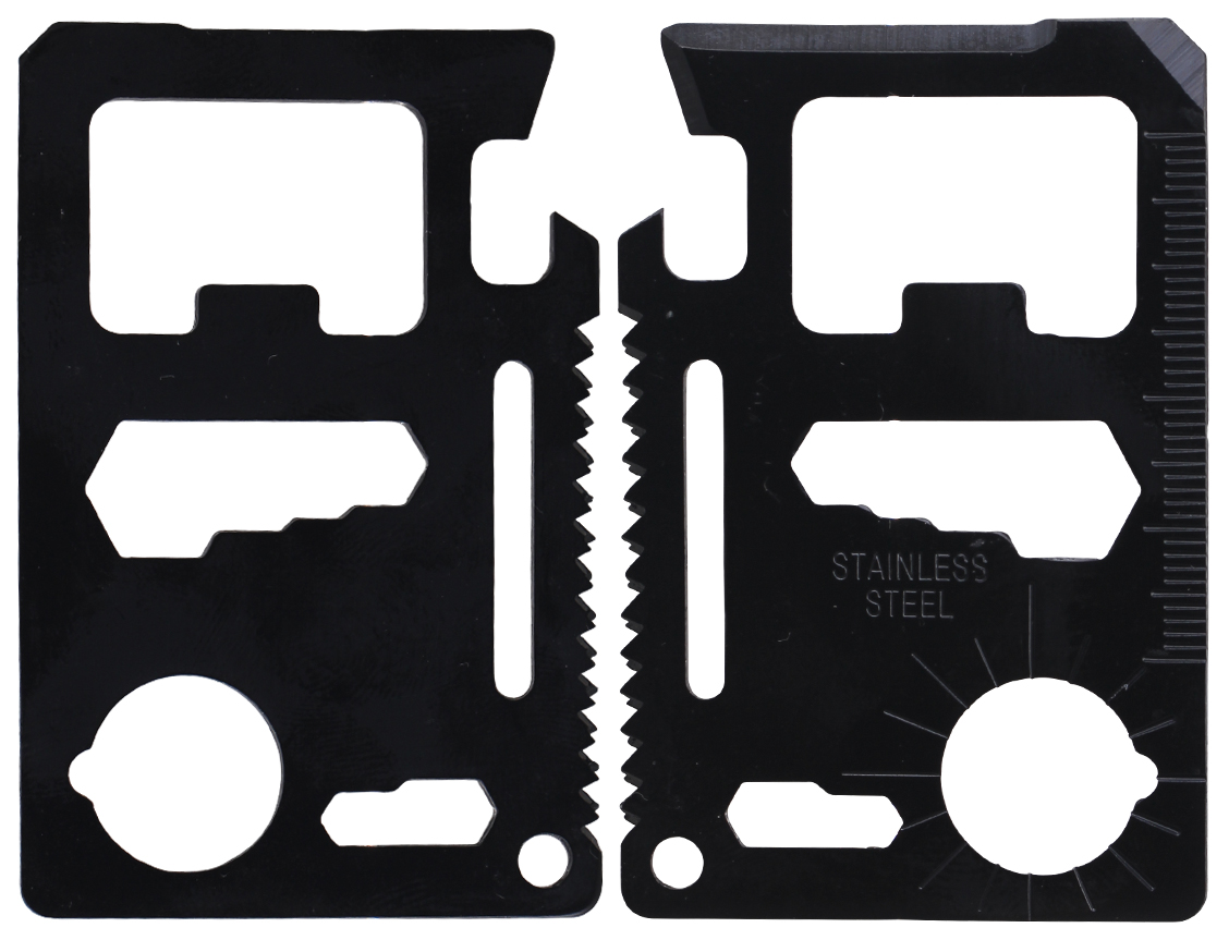 11-Function Survival Pocket Card Tool 2