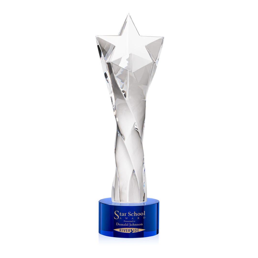 Arlington Star Award on Marvel Base - Blue 4