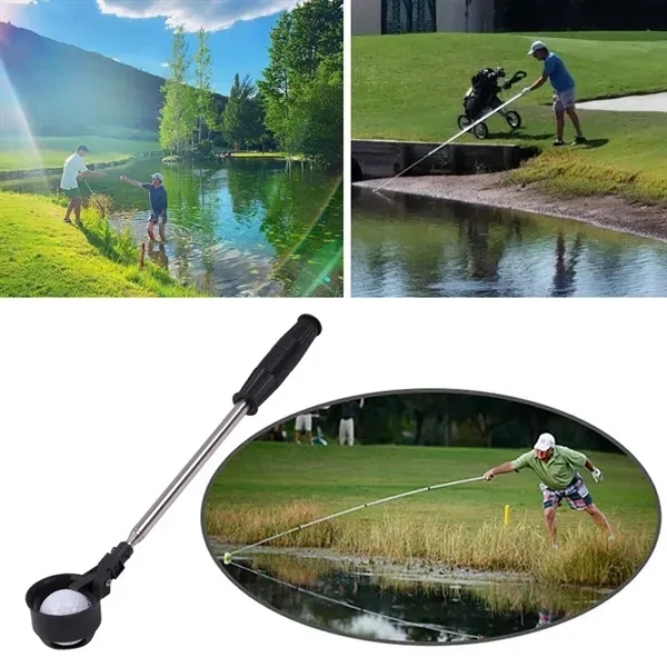 Telescopic Golf Ball Retriever - Waterproof Design 9