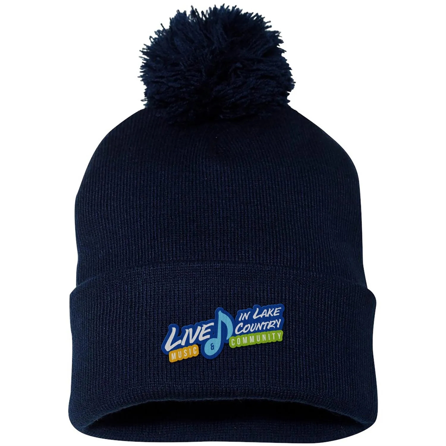 Sportsman Pom-Pom 12" Knit Beanie 20