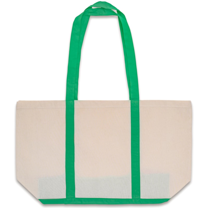 Custom Two Tone Cotton Canvas Tote Bags, custom tote bag with logo imprint 5