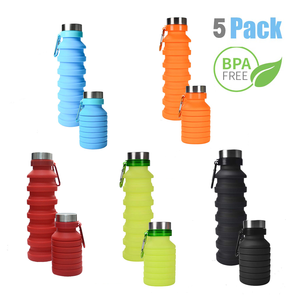 Collapsible Silicone Bottle, 18.6 oz. 8