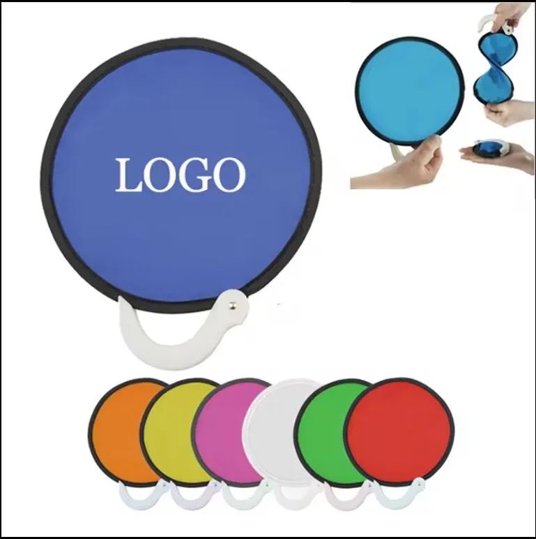 Round Foldable Nylon Fan 1