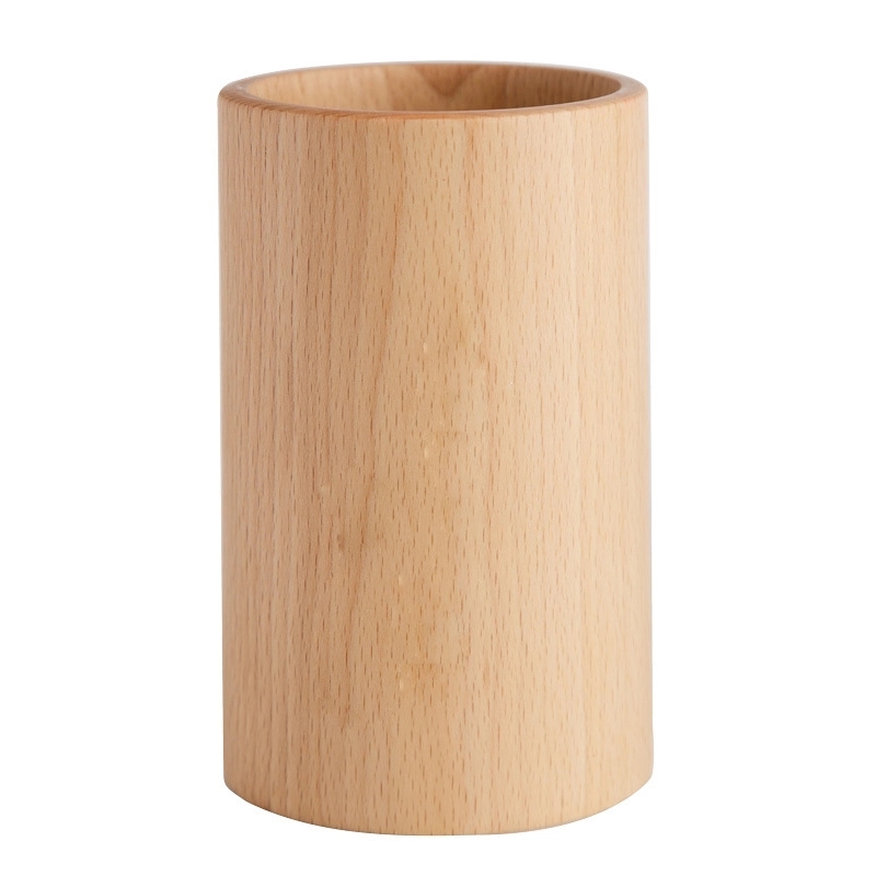 Wooden Pencil Holder Container 3