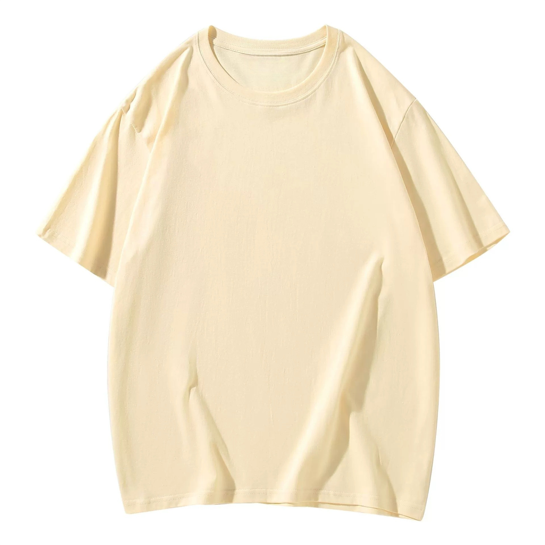 Unisex Loose Plain T Shirt 1