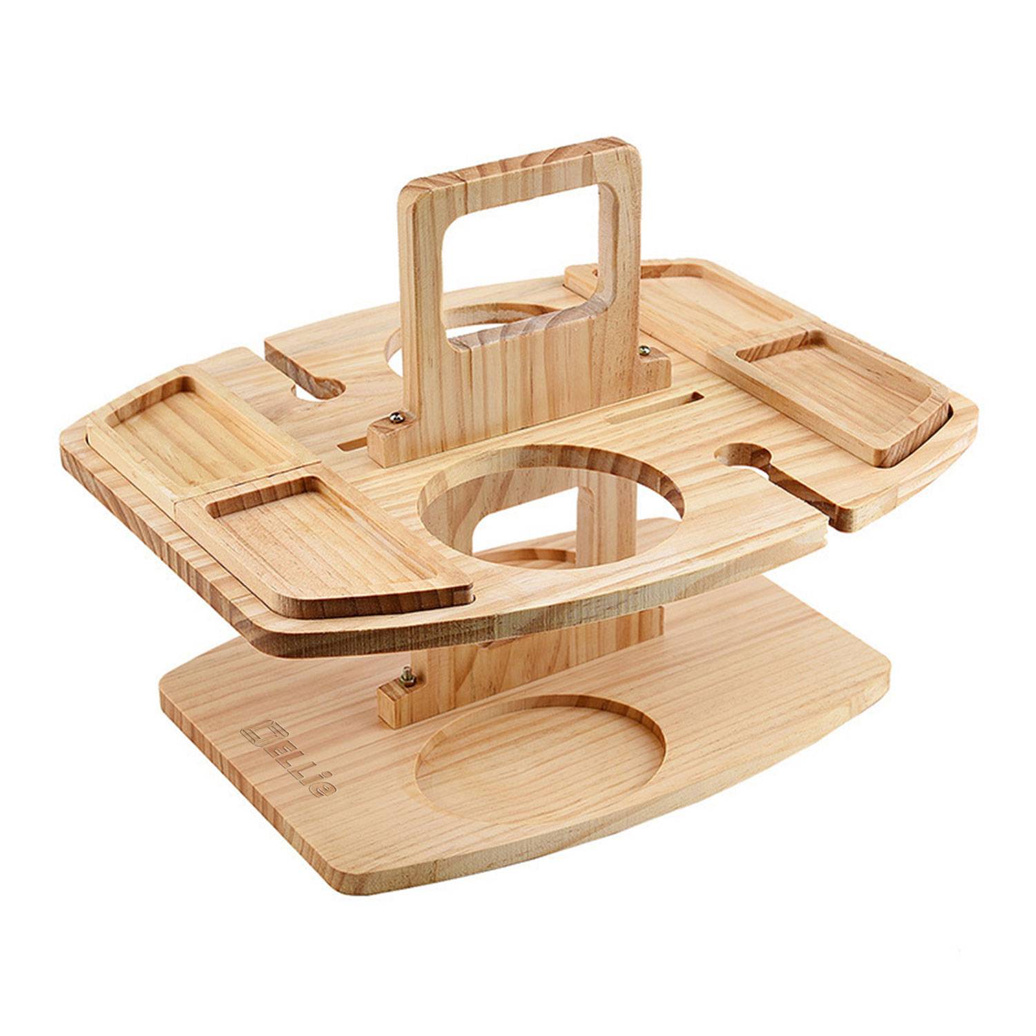 Wooden Outdoor Wine Table 2