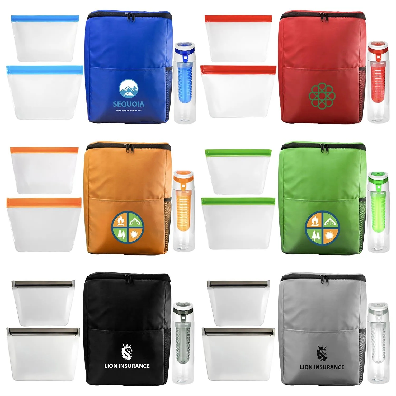 Sporty RPET Food Storage and Drink Set 16