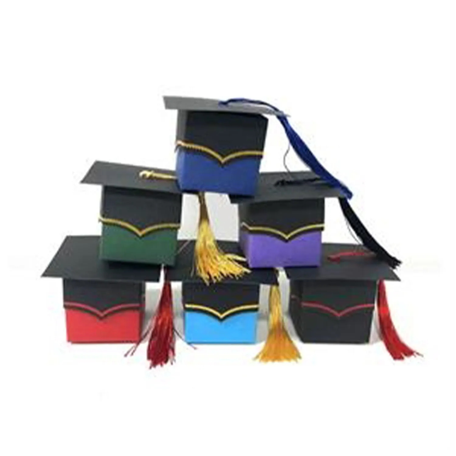 Graduaction Cap Shaped Paper Candy Box 2