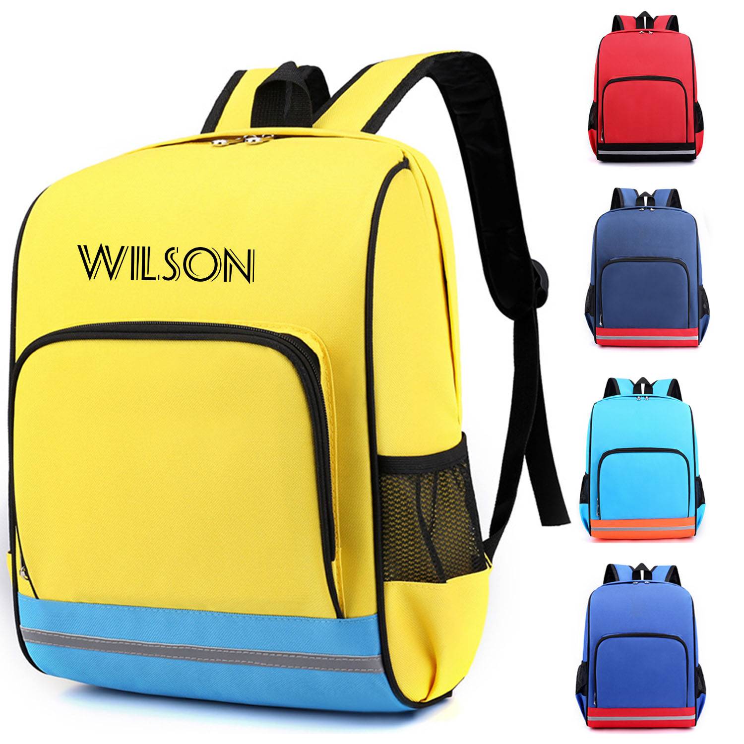Nylon cute shool children's backpack 5