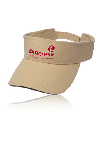 Solid Color Brushed Cotton Sandwich Visors 13