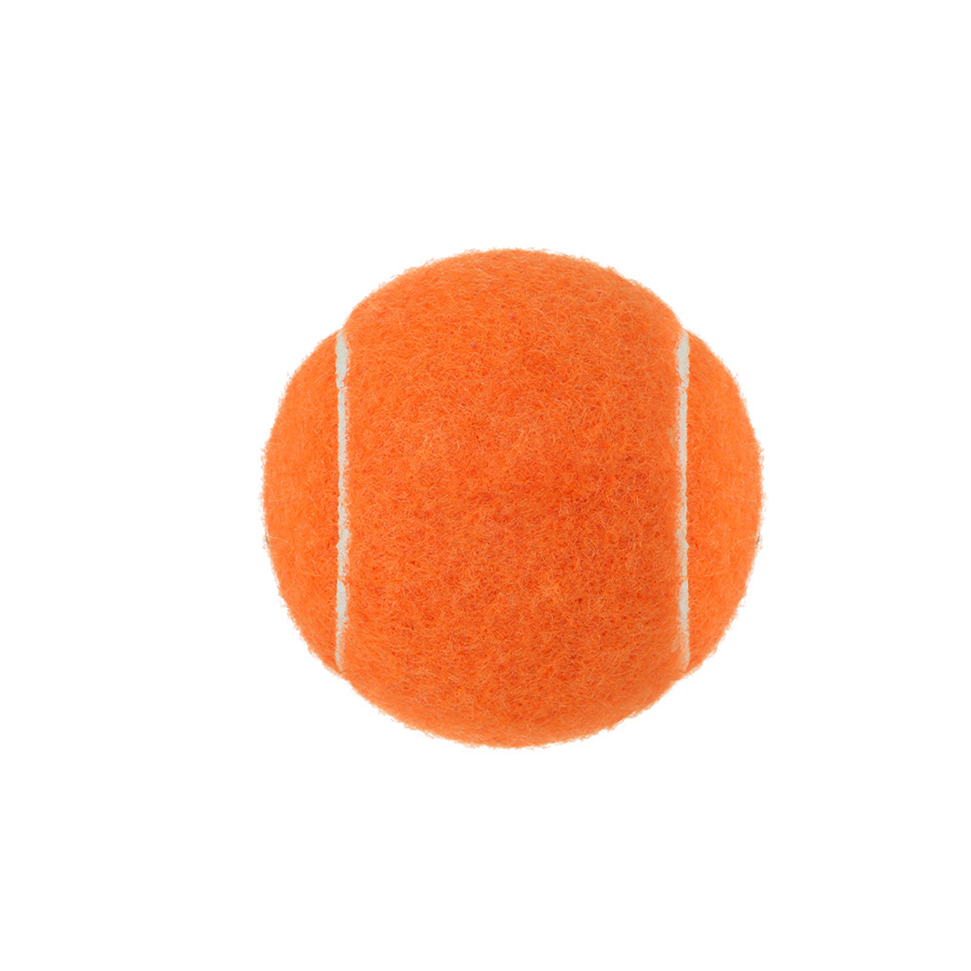 Training Fetch Rubber Felt Ball 2.5" 16