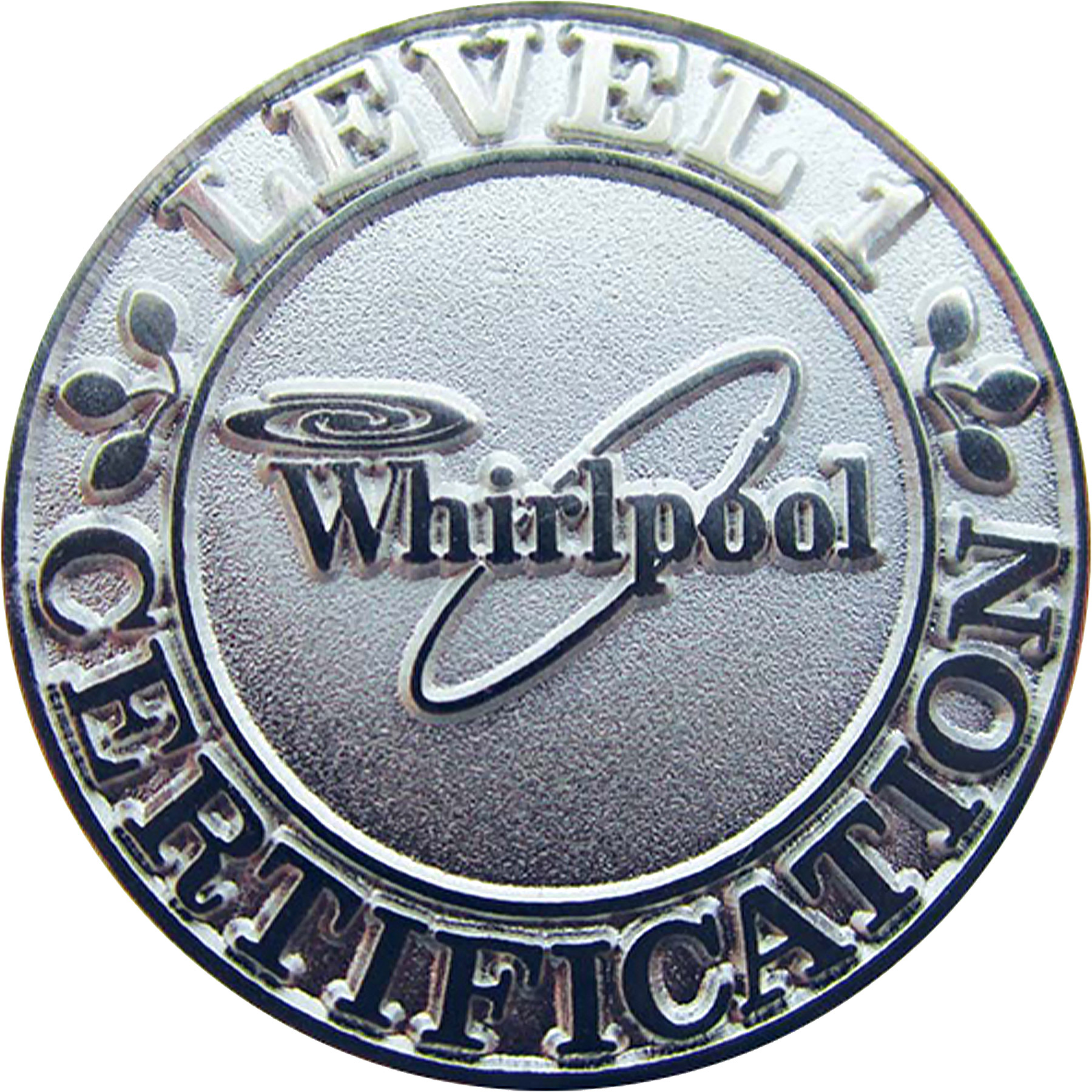 Diestruck Sandblasted Lapel Pins: Copper/Brass 1" W x 1" H 3