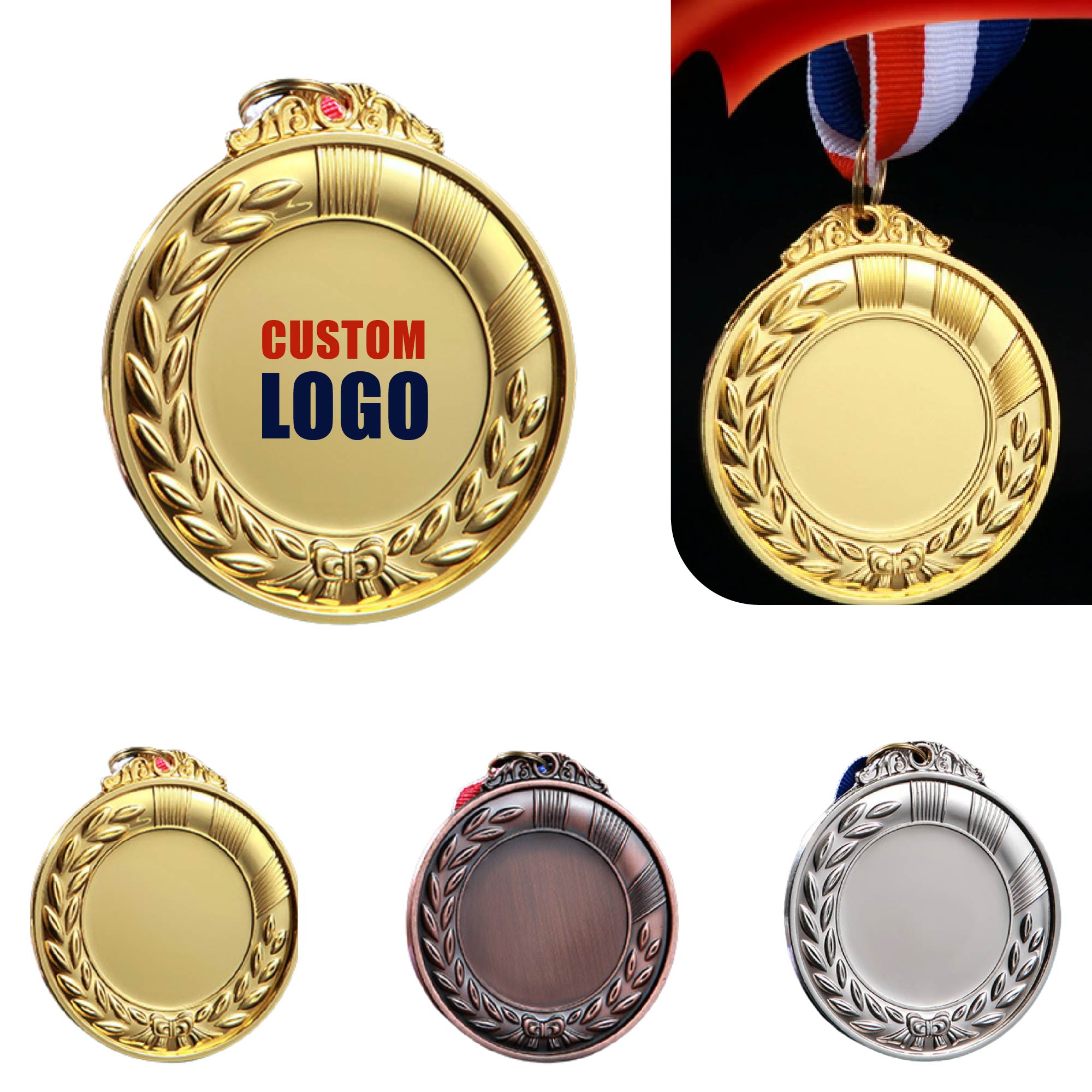 MOQ 10 pcs Sports Award Medal 2