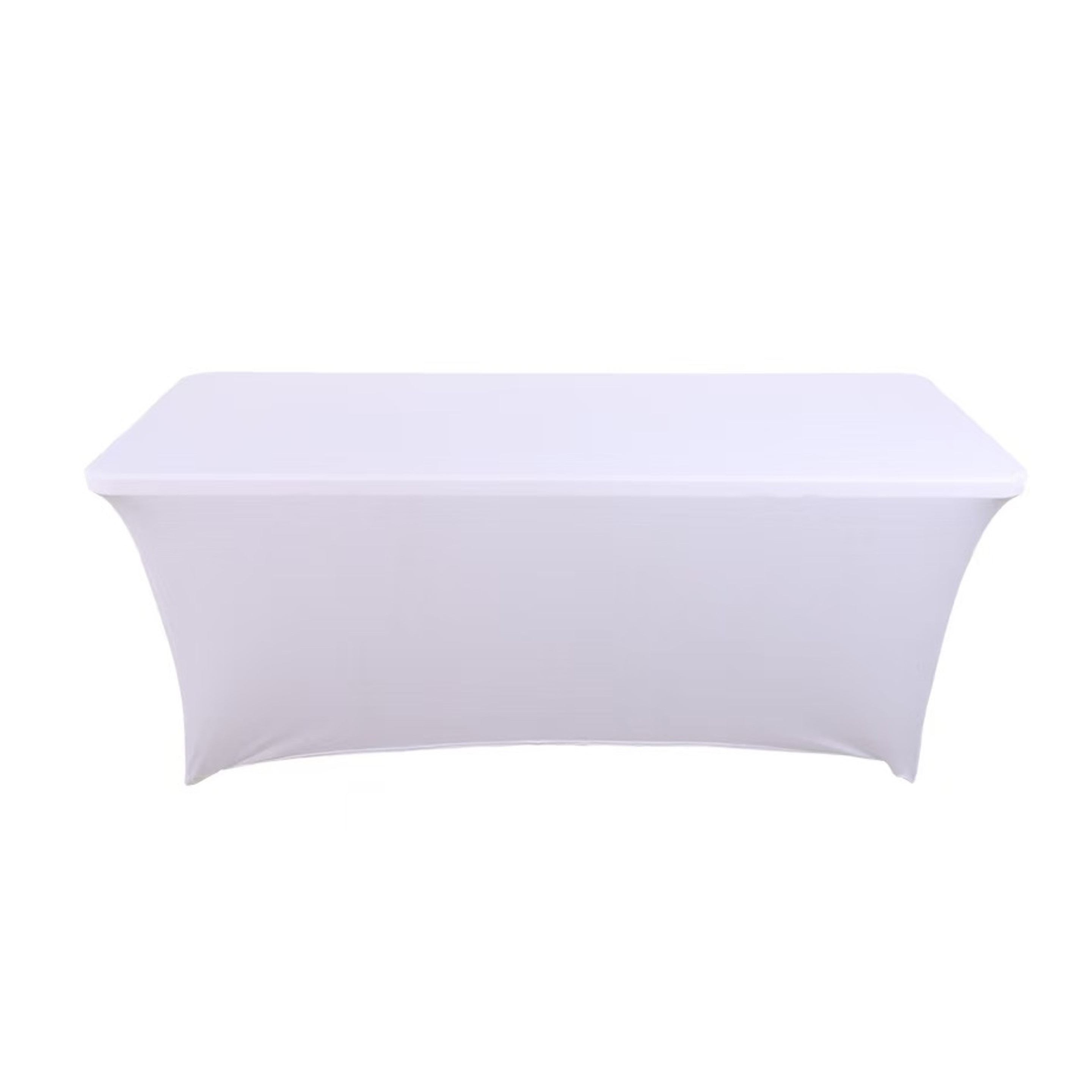 6' Open Back Full Color Stretch Table Cover 7