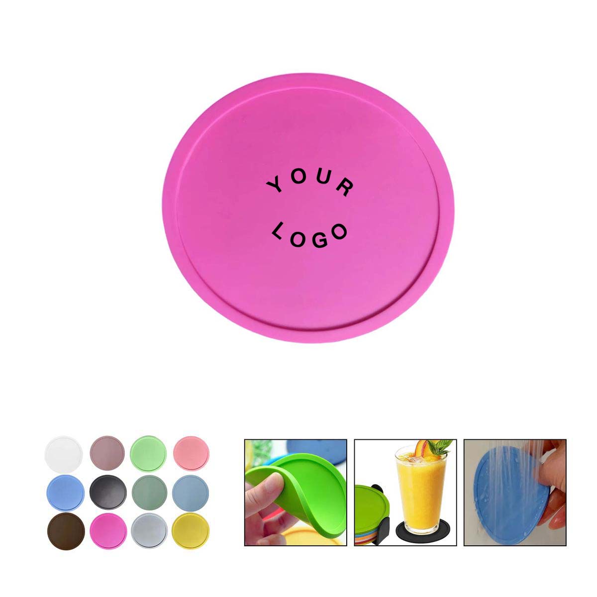 Durable Heat Resistant Coaster Mats for Dining or Coffee 2
