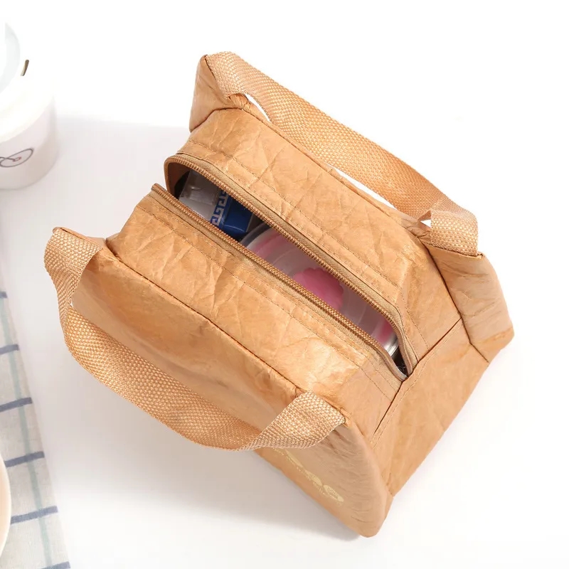 Trapezoidal Hand-held Insulated Lunch Bag 5