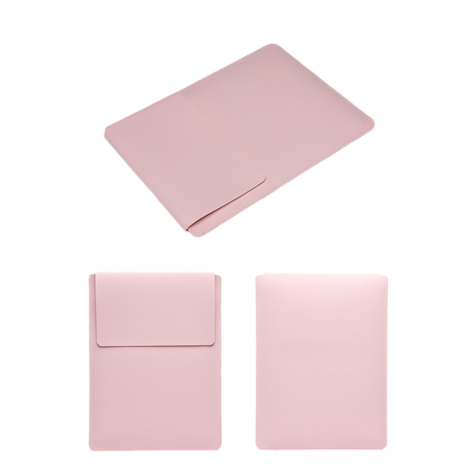 14Inch PU Leather Laptop Protective Sleeve W/ Mouse Pad 6