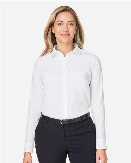 Women's CrownLux Performance® Spencer Poplin Dress Shirt - DG505W 17