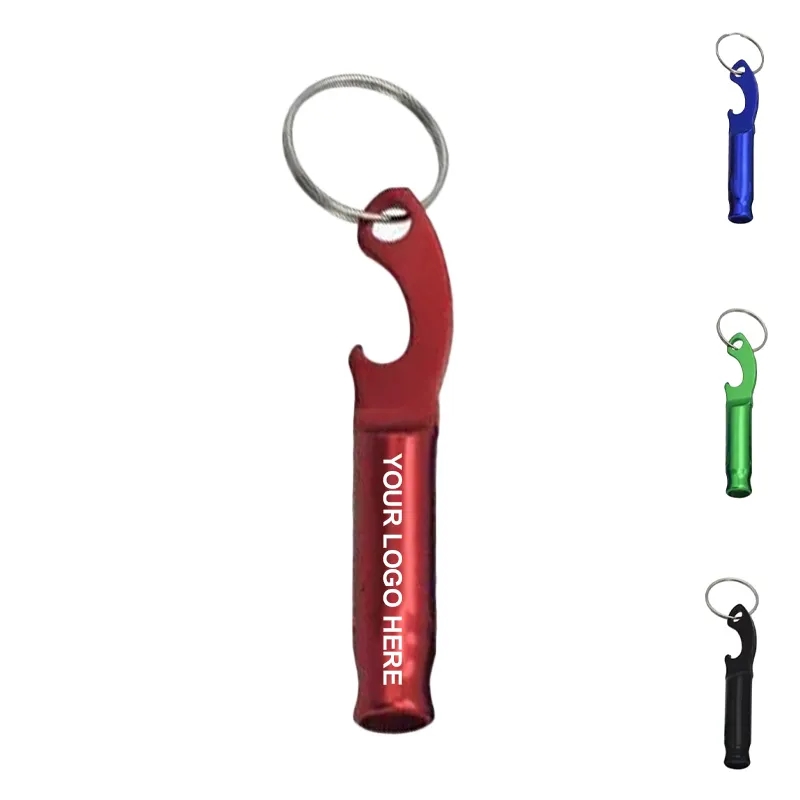Bottle Opener Whistle Keyring