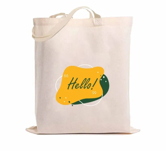 Canvas Tote Bags - Printed (Front only - without Gusset), custom tote bag with logo imprint 5