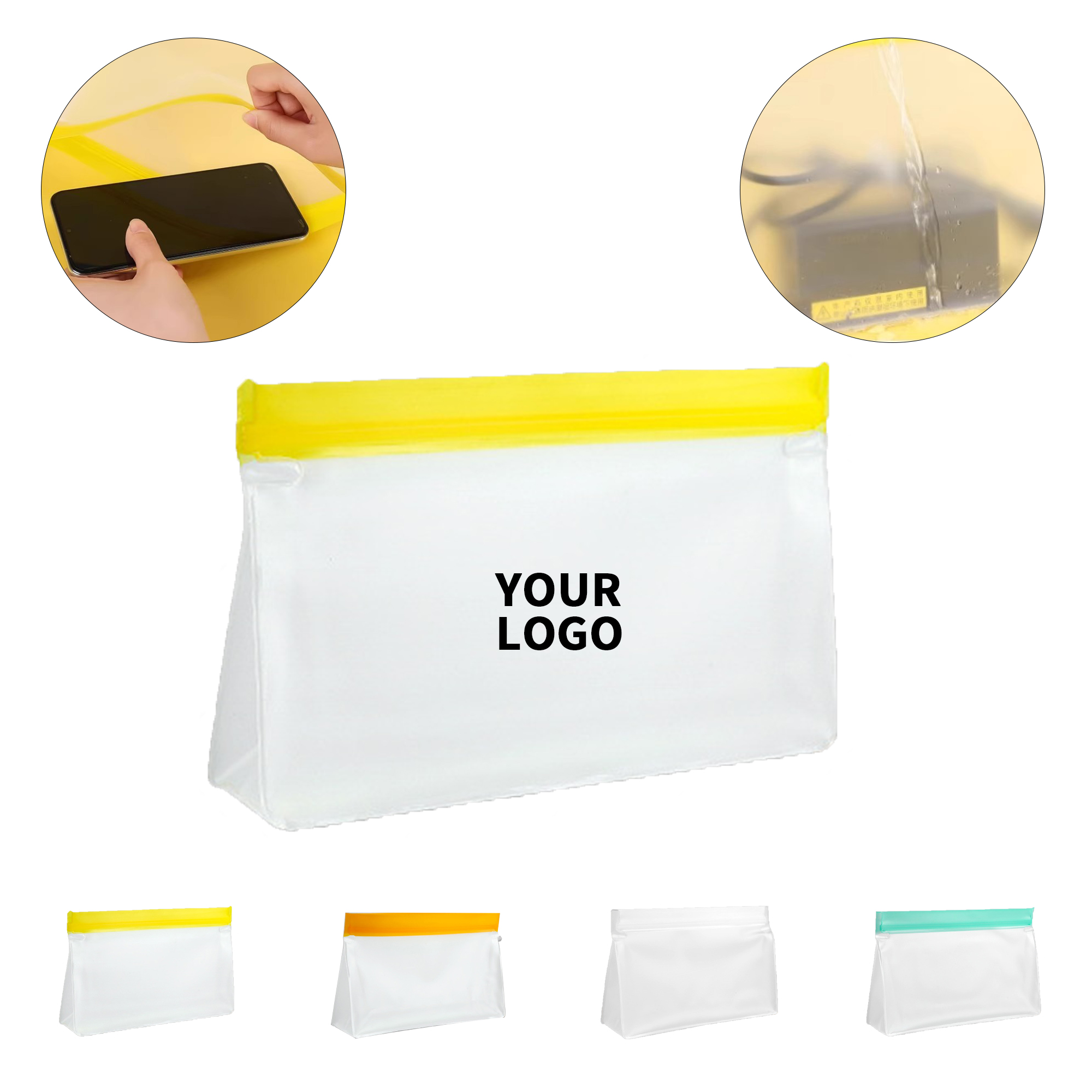 Reusable Food Storage Bag 8.07" x 5.71" 3