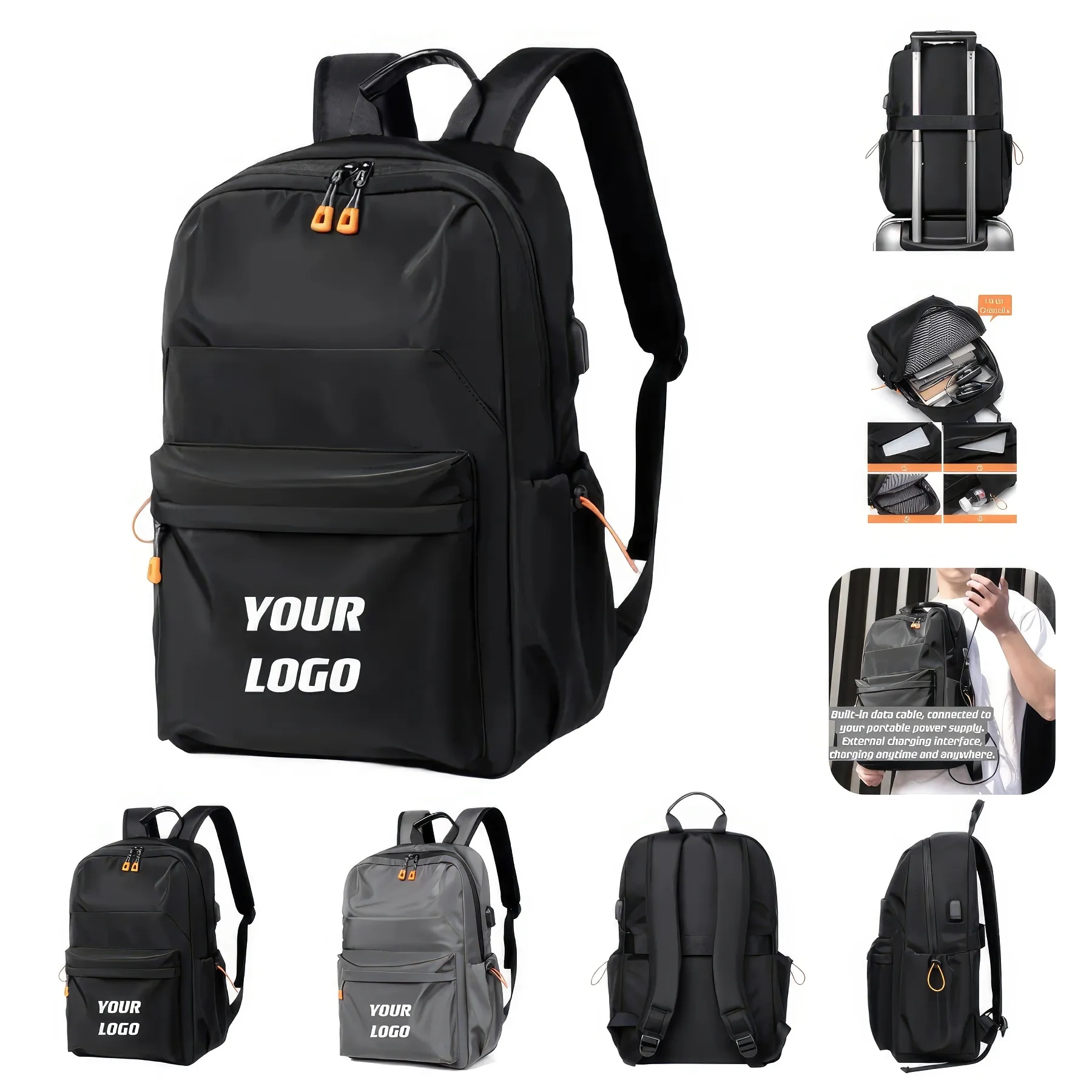Custom Laptop Backpack & College Bookbags 2