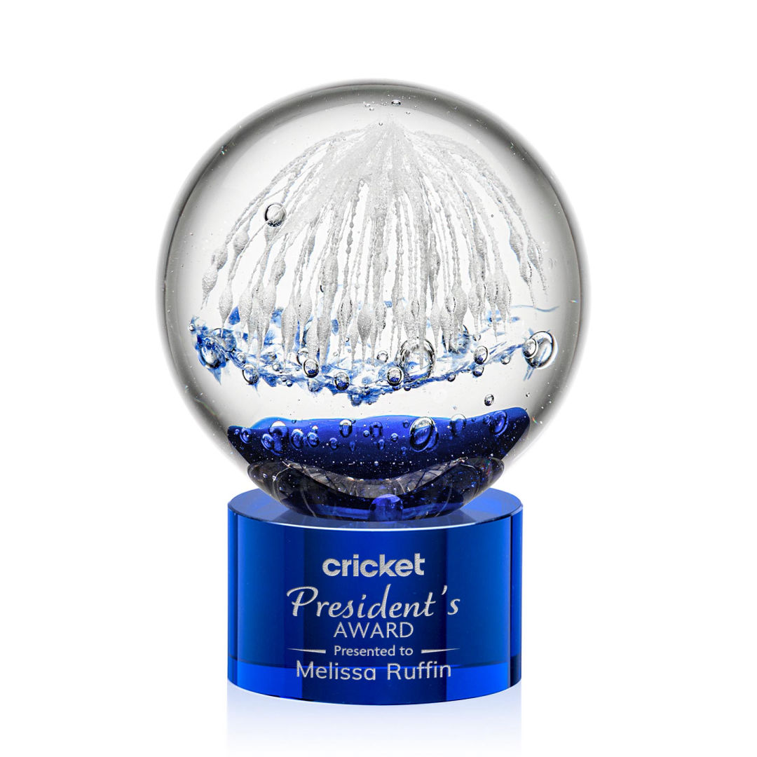 Starburst Award on Marvel Base - Blue 2